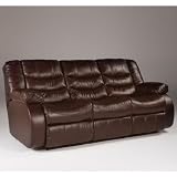 Revolution - Burgundy Reclining Sofa by Ashley Furniture Photo