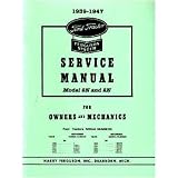 1939-1947 FORD 9N 2N TRACTOR Shop Service Manual Book by Ford