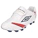 Umbro Speciali League Soccer Shoes (Wh Met/Red/Nv)