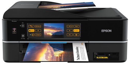 Epson - Stylus Photo PX810FW - Imprimante Multifonctions - 4 en 1 - Wifi - Noir
