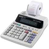 Sharp EL-1801V Portable 12-Digit 2-Color Serial Printing Calculator