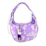 Sac "Ed Hardy" violet argent&eacute;