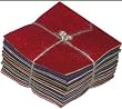 30 5" Squares 100% Wool Felt Americana Colors Charm Pack