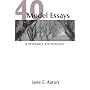 40 Model Essays: A Portable Anthology