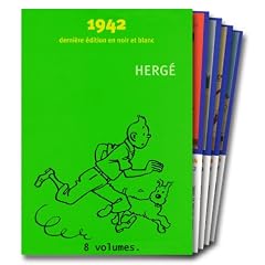 Les Aventures de Tintin et Milou, en noir et blanc (coffret 8 volumes)