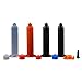 Jensen Global JG10A-30-ESD-W 10 cc Air Syringe & Stopper Kit ESD Barrel Red Thermal Stopper Box of 30