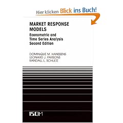 Market Response Models: Econometric and Time Series Analysis (International Series in Quantitative Marketing)