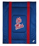 Mississippi 'Ole Miss' Rebels ( University Of ) NCAA Sidelines Full or Queen Bed/Bedding Sport Comforter