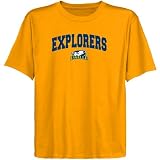 NCAA La Salle Explorers Youth Logo Arch T-shirt - Gold