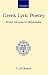 Book Greek Lyric Poetry from Alcman to Simonides (Oxford Scholarly Classics)