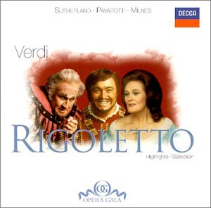 CD-Charts  Music : Verdi: Rigoletto (Highlights) / Sutherland, Pavarotti