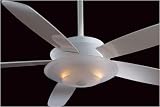 Minka-Aire F598-WH Airus Contemporary White Ceiling Fan 54 Blade Span - FREE SHIPPING