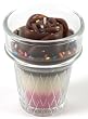 Ice Cream Cone Glass Jar Filled Candle