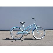 24" Easyrider Beach Cruiser for Women W/fenders - Baby Blue