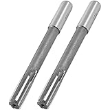 uxcell&reg; 2 x 125mm Long 12mm Cut Dia 6-Flute HSS Chucking Reamer Machine Cutter