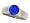 1.65 cts Genuine Sapphire Ring in 14k White Gold Size 4 FREE GIFT BAG!