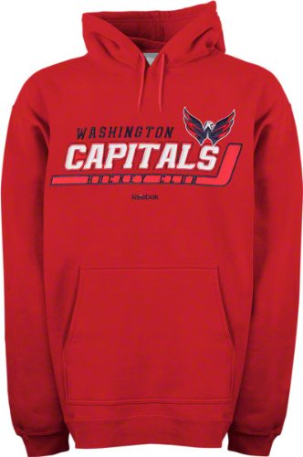 Washington Capitals Red Dashboard Fleece Hooded Sweatshirt