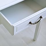 lounge-zone Landhaus Sekretär Schreibtisch Tisch Küchentisch ANABELLA weiß ca. 108x55x76cm 9091 - 4