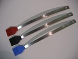 Silicone brush resists temperatures up to 600F. Overall length: 15