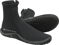 Deep See 6mm Echo-Zip Boots, Scuba Diving Snorkeling Dive Booties from Deep See
