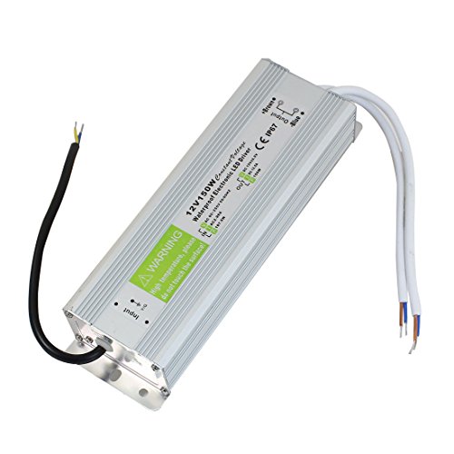 uxcell AC90~250V to DC12V 150 Watt Transformer IP67 Waterproof LED Driver Power Supply