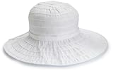 San Diego Hat Girls 2-6x White Sun Hat, White, Large