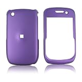 For Blackberry Curve 8520 Rubberized Hard Case Purple