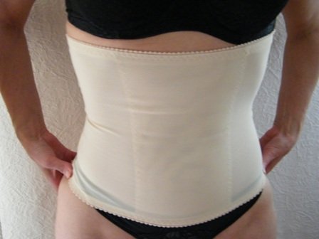 *BAUCH WEG* Schlankgürtel, elastisches Bauchband (L 90 - 110 cm)