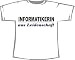 ACHTUNG! TAILLIERTES FRAUEN T-SHIRT: Informatikerin aus Leidenschaft; Frauen T-Shirt weiß