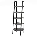 Madison Loop Ladder Bookshelf - Antique Black