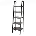 Madison Loop Ladder Bookshelf - Antique Black