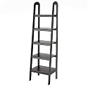 Madison Loop Ladder Bookshelf - Antique Black