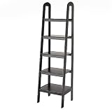 Madison Loop Ladder Bookshelf - Antique Black