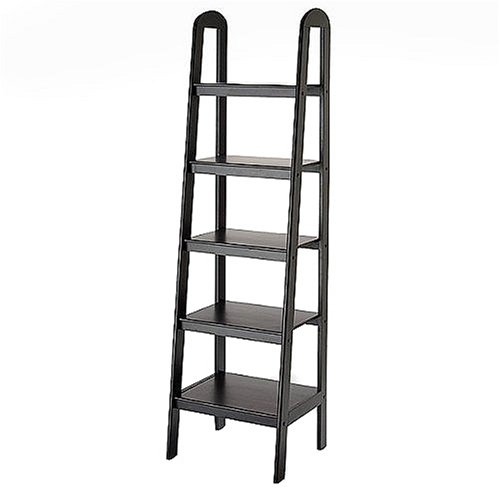 Madison Loop Ladder Bookshelf - Antique Black