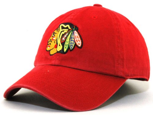 Chicago Blackhawks Red Unstructured Slouch Hat by Reebok