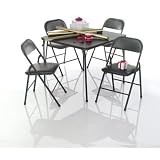 Ace Trading - Yu Shan Tw Hd2001living Accents 5-piece Card Table Set by LIVING ACCENTS