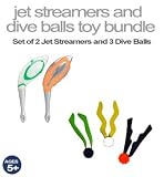 Jet Streamers and Dive Balls - Water and Pool Toy Bundle - Wild Planet Toys