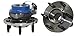 Detroit Axle - Front or Rear Wheel Bearing Hub for Chevrolet Uplander Buick Terraza Pontiac Montana Saturn Relay Wheel Hub and Bearing Assembly Replacement