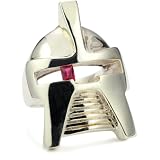 HAN CHOLO Precious Metal Big Cylon Ring Sterli