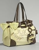 Juicy Couture Women's Terry Heart and Tassel Daydreamer Tote - Yellow/Fieno Brown