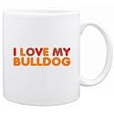 New " I Love My Bulldog " Mug Dog