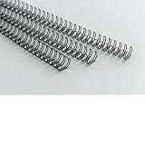 Produkt-Bild: ibico Drahtbinder&uuml;cken 21 Ringe 12mm VE=100 St&uuml;ck schwarz
