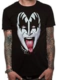 【ロンドン直輸入オフィシャルロックTシャツ】キッス KISS - GENE FACE Mens Tshirt Black Mサイズ [おもちゃ＆ホビー]