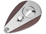 Xikar Zebra Wood Cigar Cutter - Free Engraving