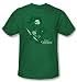 Search : Green Arrow T-shirt - The Emerald Archer DC Comics Adult Kelly Green Tee