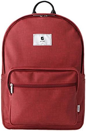 Fashion School Backpack Bookbag Casual Lightweight Lattop Couple Bag Travel Prime Bag (RED)