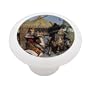 King Arthur's Joust Decorative High Gloss Ceramic Drawer Knob