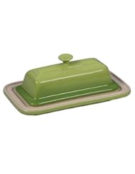 Kitchen: Le Creuset Stoneware Butter Dish, Palm - Le Creuset
