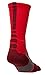 Nike Mens Hyperelite Basketball Crew University Red/Team Red/Team Red LG (Men's Shoe 8-12, Women's Shoe 10-13)