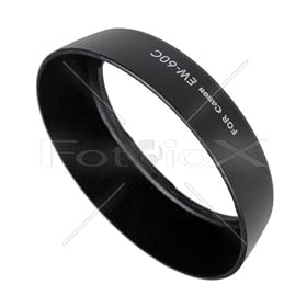 Fotodiox Dedicated (Bayonet) Lens Hood, for Canon EF-S USM 18-55mm f/3.5-5.6 I, II, IS Lens, 28-80mm f/3.5-5.6 II, II USM, III, IV, V,& 28-90mm f/4.0-5.6 Lenses as Canon EW-60c